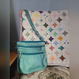 Stylish Blue Crossbody Bag